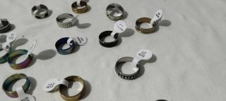 Lote 27 Anillos Acero Inoxidable