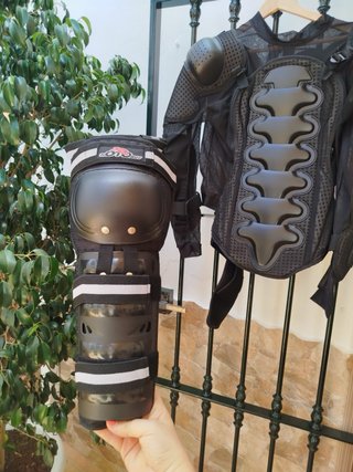 Traje moto completo hombre