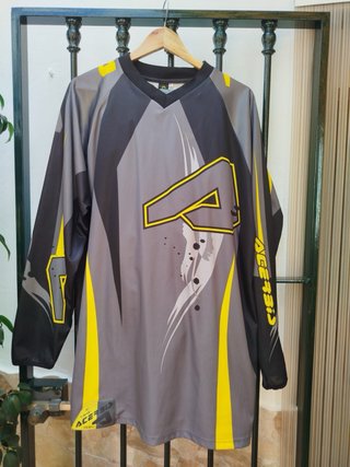 Traje moto completo hombre