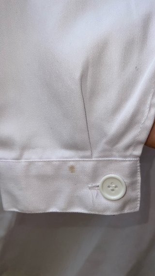 Bata blanca de laboratorio