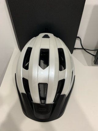 Casco de bicicleta ABUS blanco