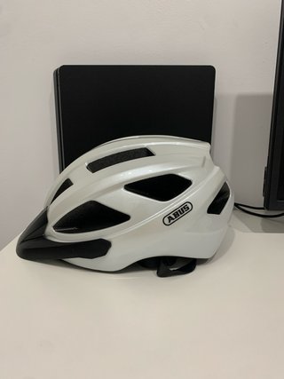 Casco de bicicleta ABUS blanco