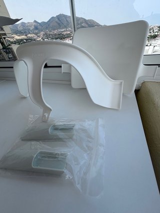 Babyset Trona Tripp Trap Stokke Blanco