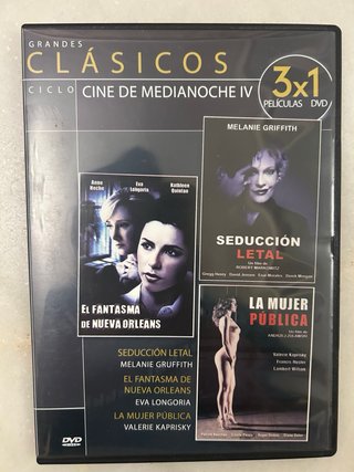 DVDs Cine de Medianoche Clásicos (3x1)