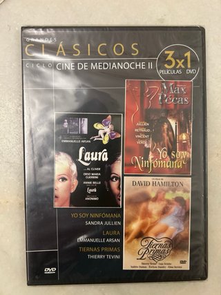 DVDs Cine de Medianoche Clásicos (3x1)