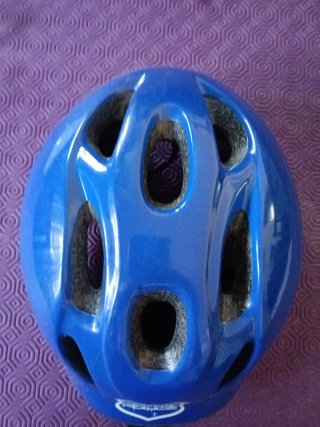 Casco bici/patín Talla S Azul