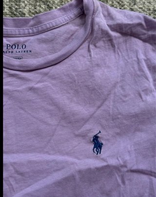 T-shirt Polo Ralph Lauren viola tg. M