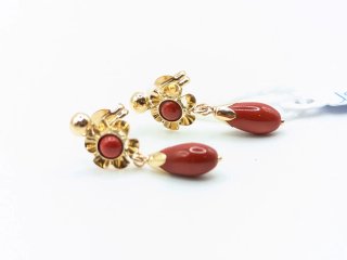 Pendientes Oro 18k Flor