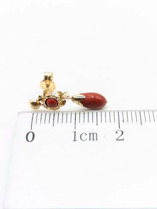 Pendientes Oro 18k Flor