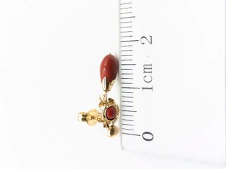 Pendientes Oro 18k Flor
