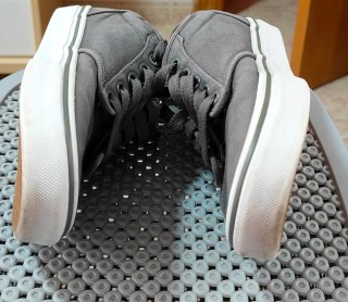 Zapatillas Vans Hombre Talla 38.5 Gris