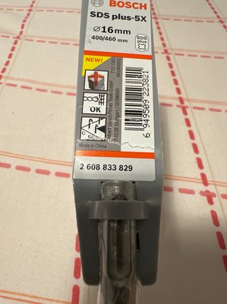 Broca SDS-PLUS-5X Bosch 16x400x460