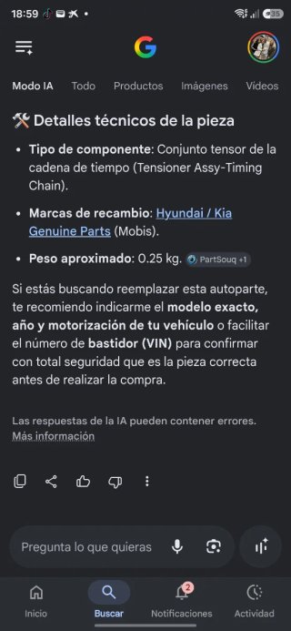 Tensor Distribución Hyundai Kia 24410-07010