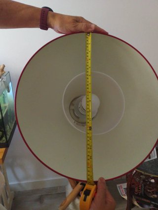 Lámpara colgante roja Ikea
