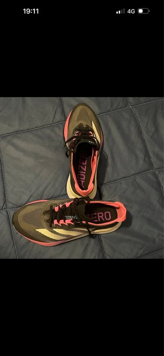 Zapatillas Adidas Adizero Boston Negras/Rosa