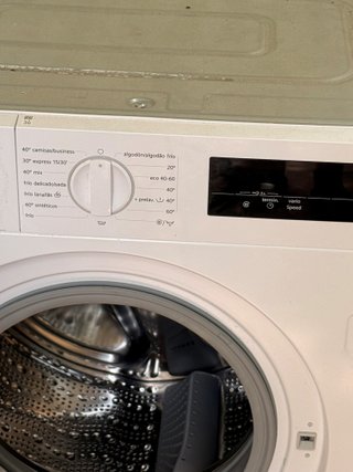 Lavadora Siemens 7 kg iSensoric integrable