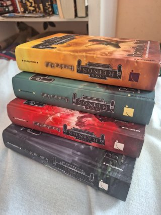 Lote 4 libros de "Cinco Reinos", de Brandon Mull