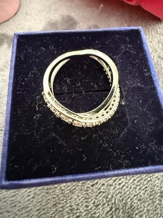 Anillo Swarovski Plata