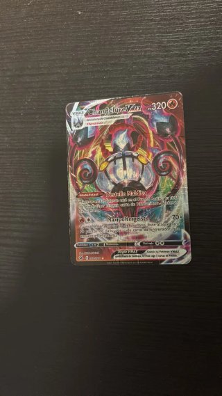 Chandelure VMAX PS 320 Carta Pokémon