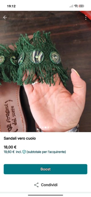 Sandali cuoio