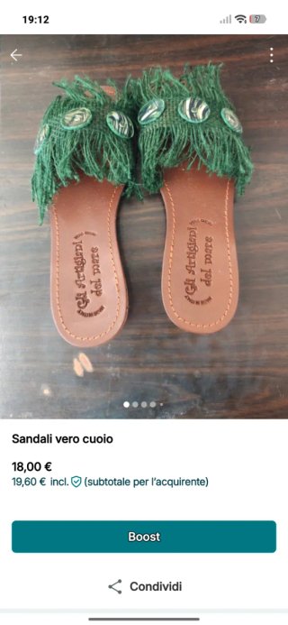 Sandali cuoio