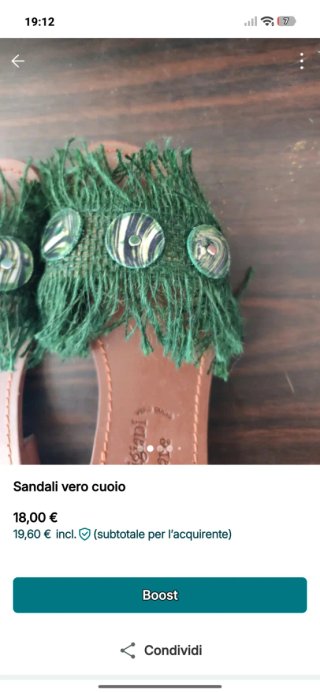 Sandali cuoio