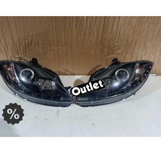 GF FAROS SEAT LEON ALTEA TOLEDO 04-09 LUZ DIURNA LED FONDO N