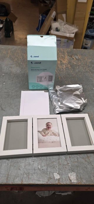 Porta-huellas Jané com foto e argila