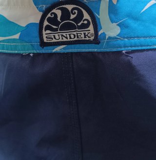 Costume da uomo Sundek blu e multicolor