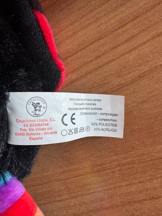 Peluche Abeja Arcoíris