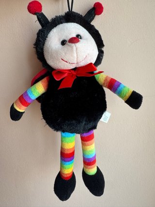 Peluche Abeja Arcoíris