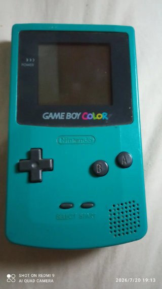 Nintendo Game Boy Color le falta la tapa de atras
