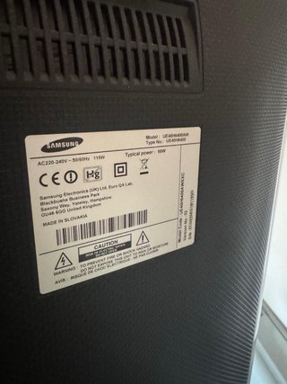 Televisor Samsung Negro