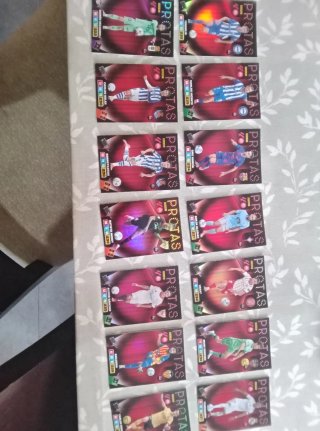 Cromos sobrantes Adrenalyn XL LaLiga 2025/2026