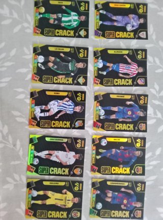 Cromos sobrantes Adrenalyn XL LaLiga 2025/2026