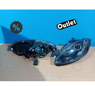 GF FAROS PARA SEAT LEON ALTEA TOLEDO 04-09 LUZ DIURNA LED FO