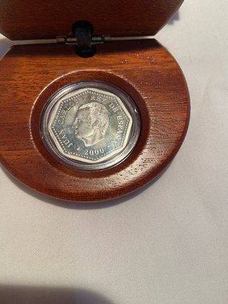 Moneda 1500 Pesetas Juan Carlos I 2000