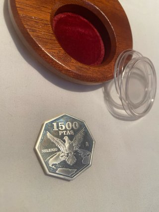 Moneda 1500 Pesetas Juan Carlos I 2000