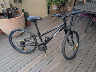 MTB 24" 21v Aluminio Niño 8 a 12 años muy cuidada