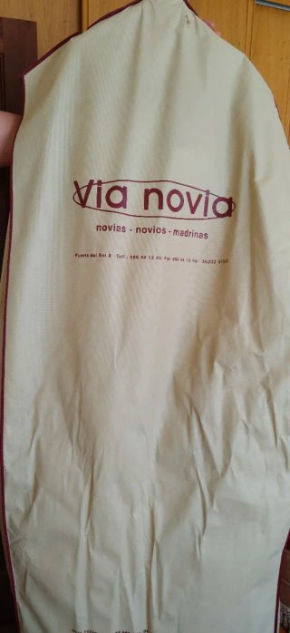 Vestido de Novia Via Novia Talla Única Beige