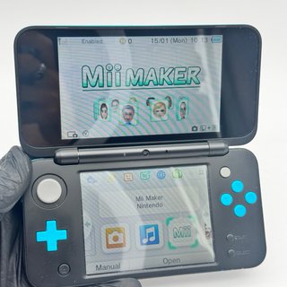 Nintendo 2DS XL Nera Completa Di Scatola