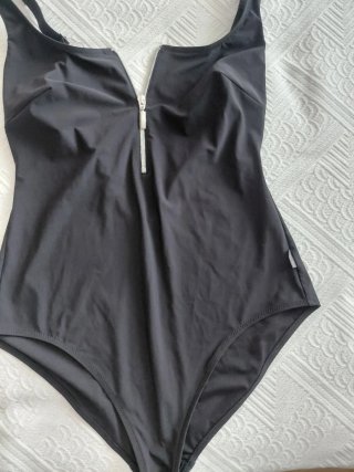 Bañador Rosa Faia Negro Cremallera