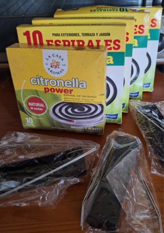 10 Espirales Citronella Power Natural
