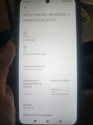 Xiaomi Negro