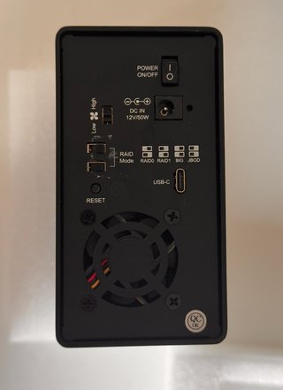Stardom ST2-B31 RAID 8TB (2x4TB Toshiba)