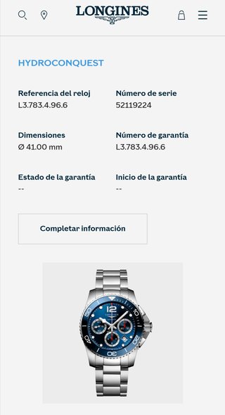 Longines HydroConquest L3.783.4.96.6 Azul