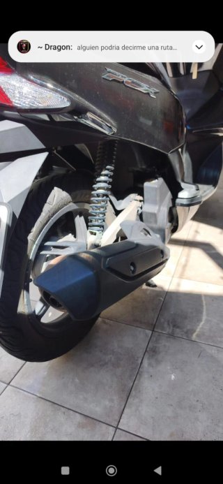 Honda PCX 125cc Maxi Scooter Negra