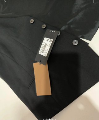 Chaleco Boss Lana Virgen Negro Talla S