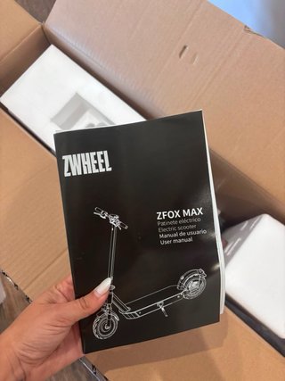 Patinete Eléctrico ZWheel ZFOX MAX Nuevo a estreno