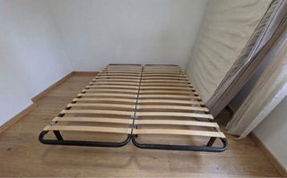 Pack 2 Somieres/base cama IKEA KRAKHELLA 135x190cm